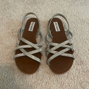 Steve Madden size 7 Sandals with Rhinestones